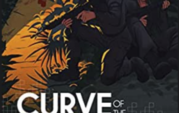 Curve of the Dragon, Episode 2: Trial and Error by Matt Stokes An illustration of two men in tactical gear holding automatic rifles and hiding behind a tree and bushes as someone walks up a path with a flashlight.